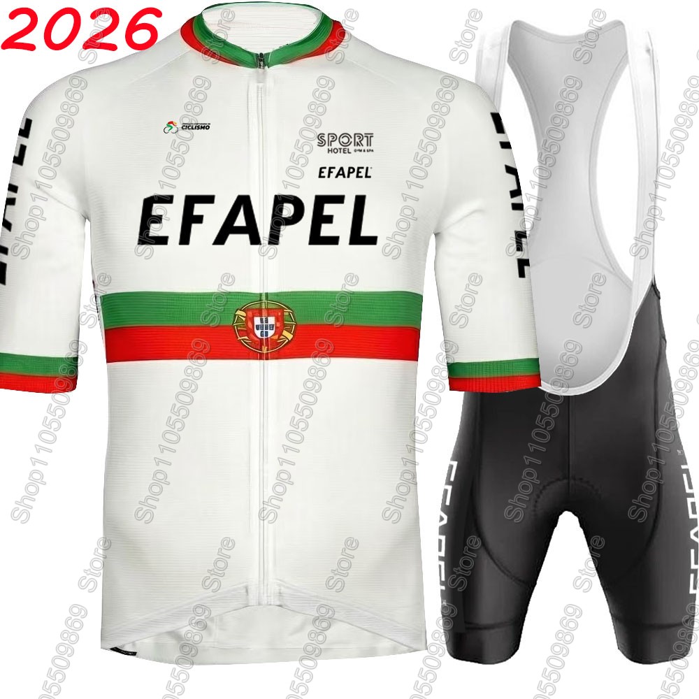 Mountain Biking Pants - Completo da Ciclismo Portogallo 2026 Efapel: