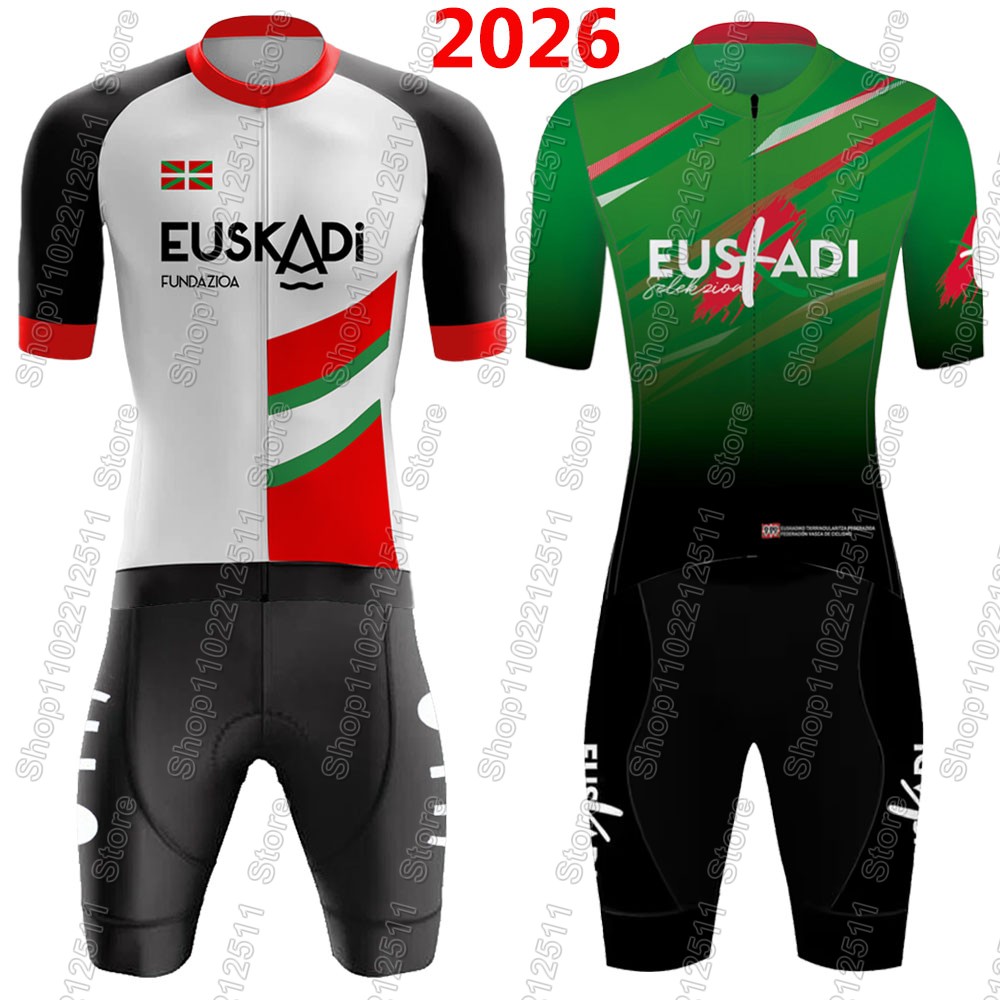 Mountain Biking Pants - Completo Ciclismo Euskadi Team 2026 Estivo