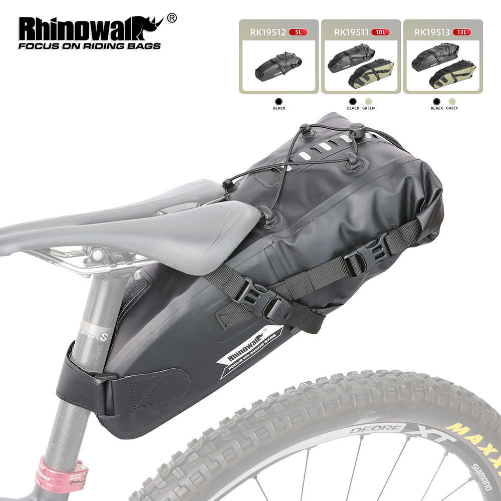 Mountain Biking Bag - Rhinowalk Borsa da sella per bicicletta