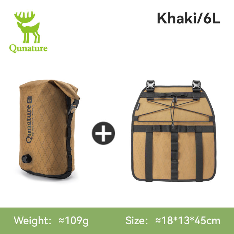 Mountain Biking Bag - Borsa da Bikepacking Qunature 6/12L, Completamente