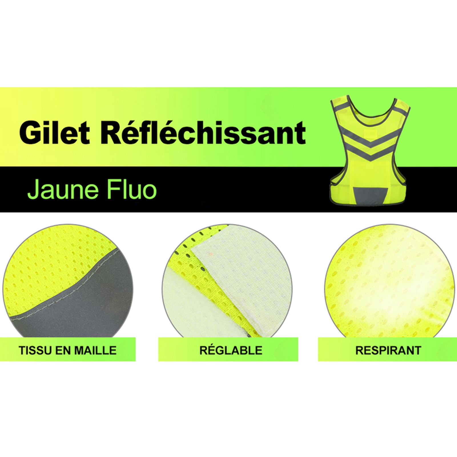 Gilet di sicurezza riflettente - Mountain Biking Vest recensione e prezzo