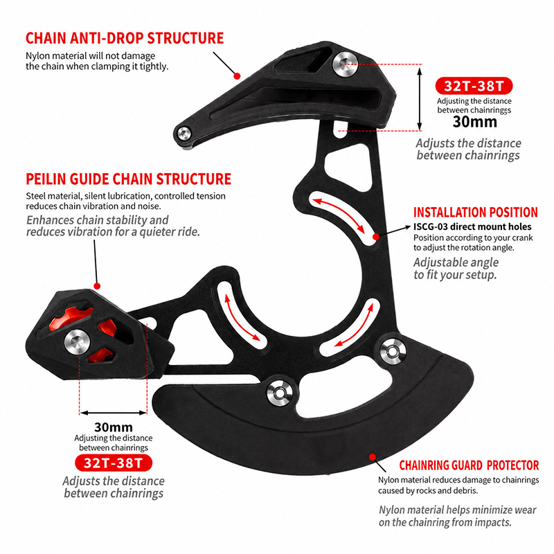 Guida Catena Bici MTB ISCG 03/ - Chain Guide Iscg recensione e prezzo