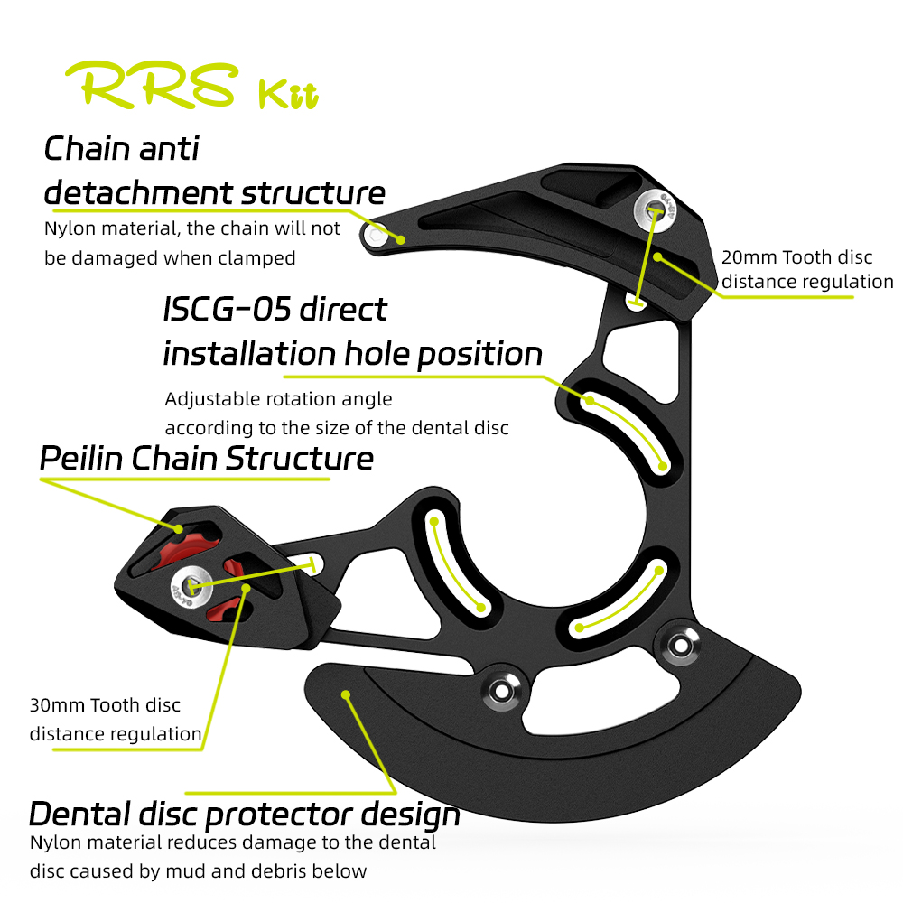 RRSIT Guida catena bicicletta  - Chain Guide Iscg recensione e prezzo