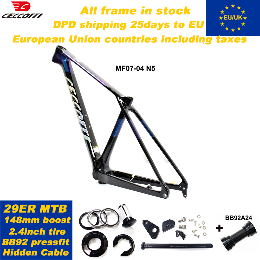 Telaio per Bicicletta MTB 29er - Mountain Biking In The Uk recensione e prezzo