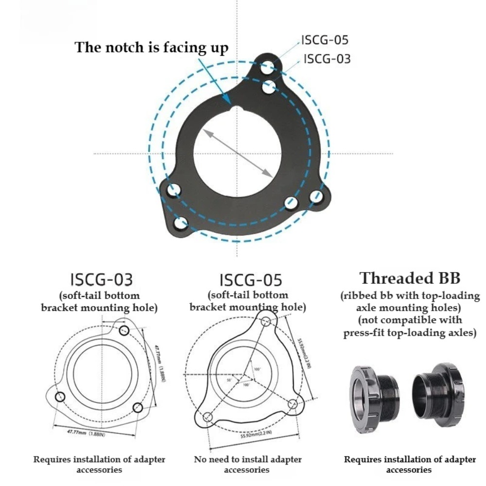 Guida Catena Bici AXI ISCG 03/ - Chain Guide Iscg recensione e prezzo