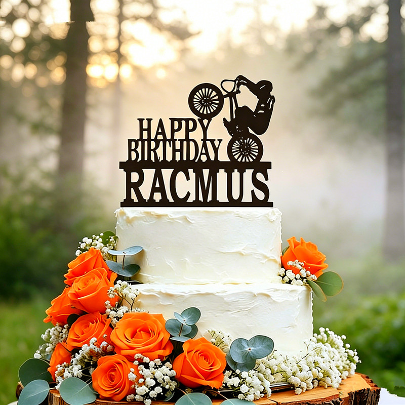 Decorazione per Torta di Compl - Mountain Biking Events recensione e prezzo