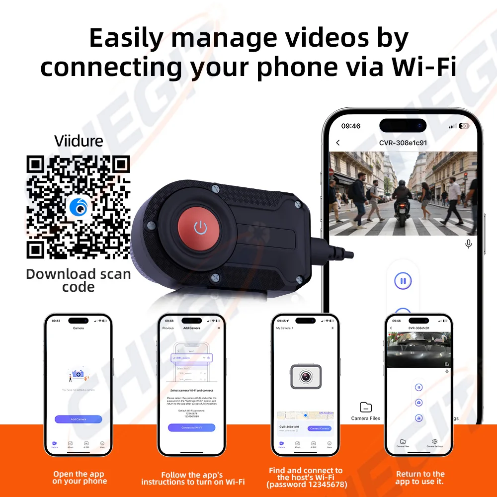 Dash Cam di guida per moto DVR - Mountain Biking Images recensione e prezzo