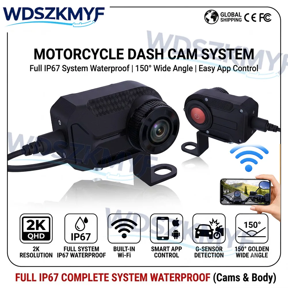 DVR per Moto 2K HD WiFi con Te - Mountain Biking Images recensione e prezzo